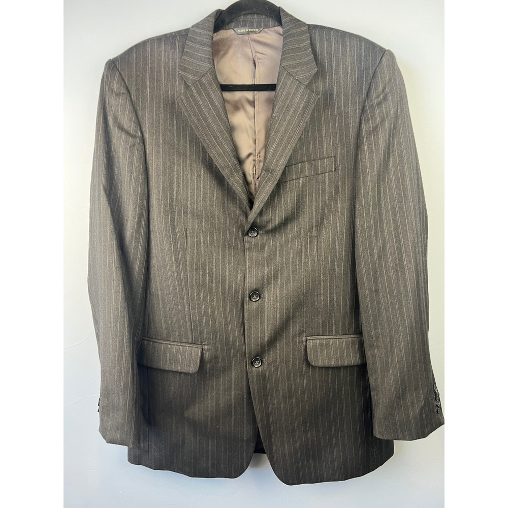 Banana Republic Wool Pinstripped Blazer Sport Coat SZ 42L Career Professional
